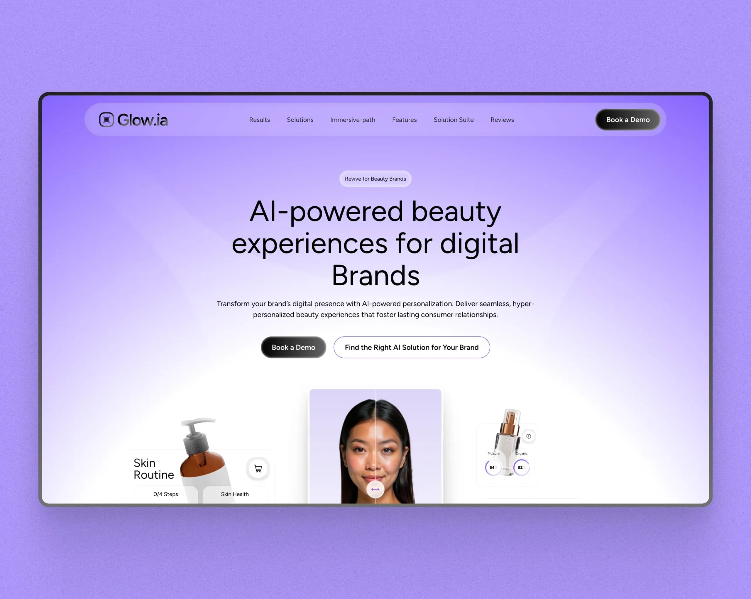 Glow IA | beauty AI platform